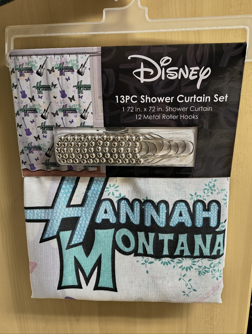 Disney Hannah Montana 13 pc Shower Curtain Set *NEW*